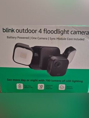 Blink Outdoor Floodlight Camera in Black